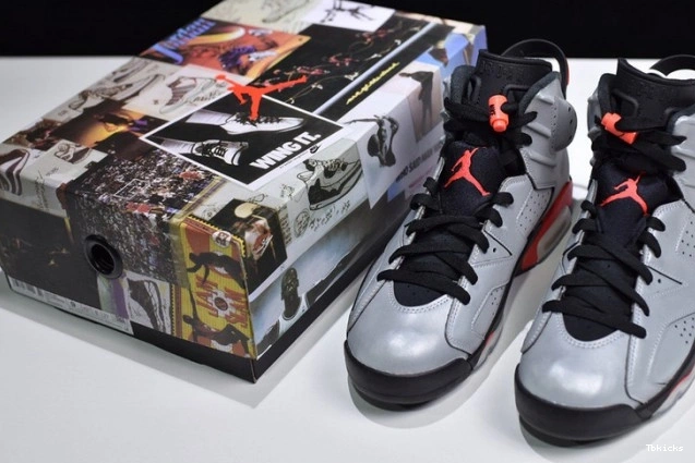 Rep TBK Air JSP Reflective 6 3M CI4072-001 Jordan Infrared 0810